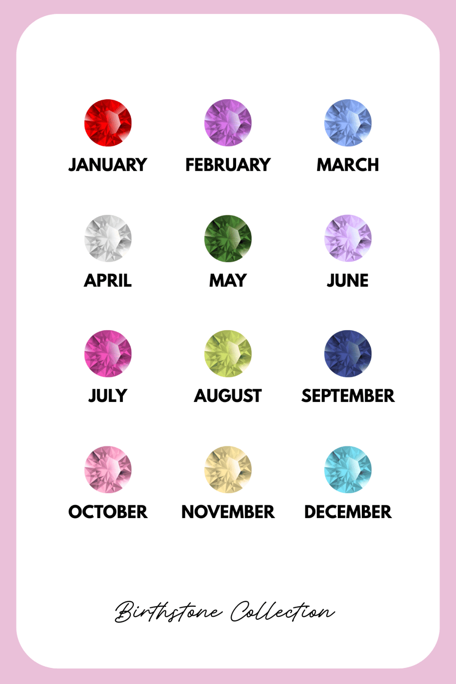 Birthstone necklace Picture3